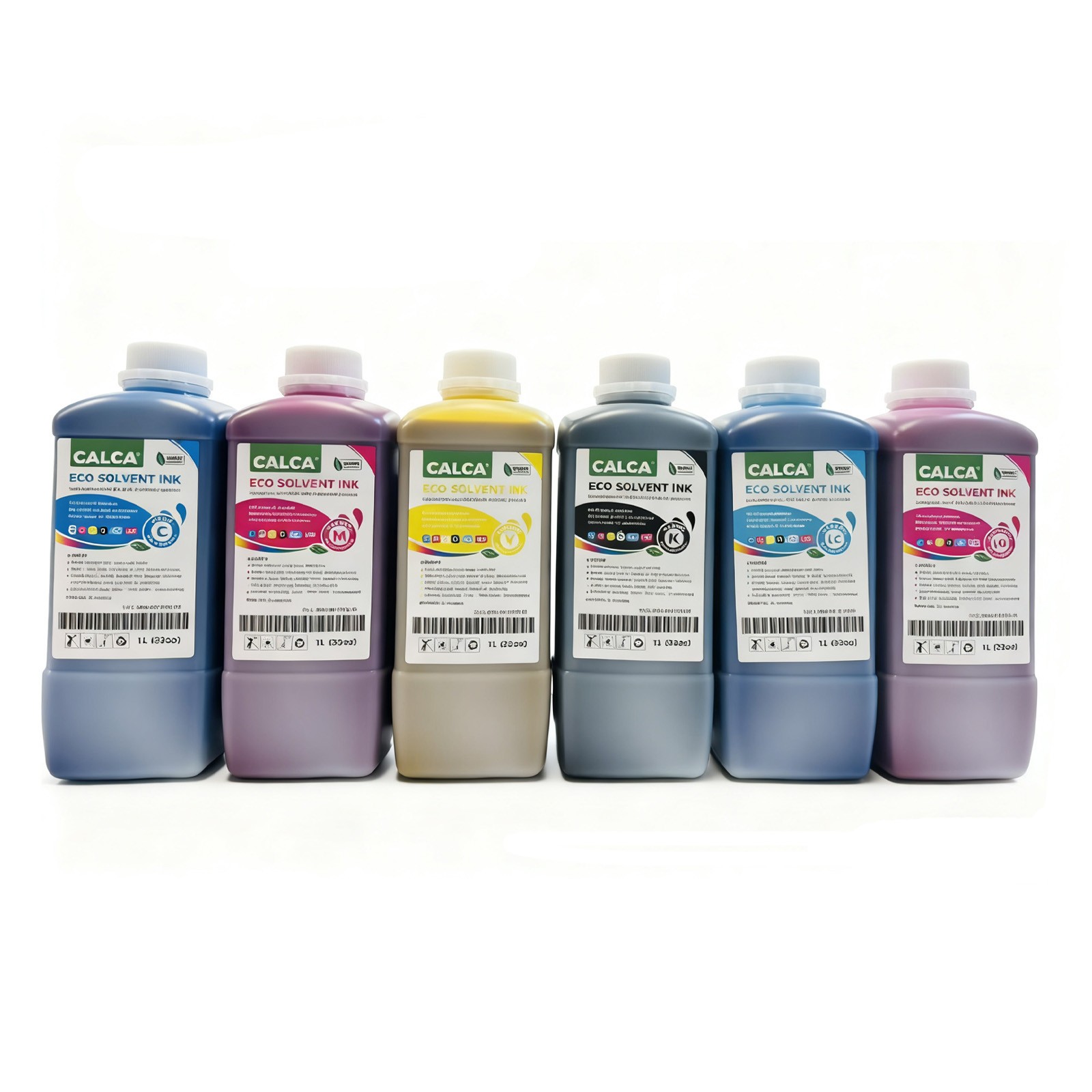 US Stock Generic 1L/Color Calca ECO Solvent Ink for Roland CMYK Color Option