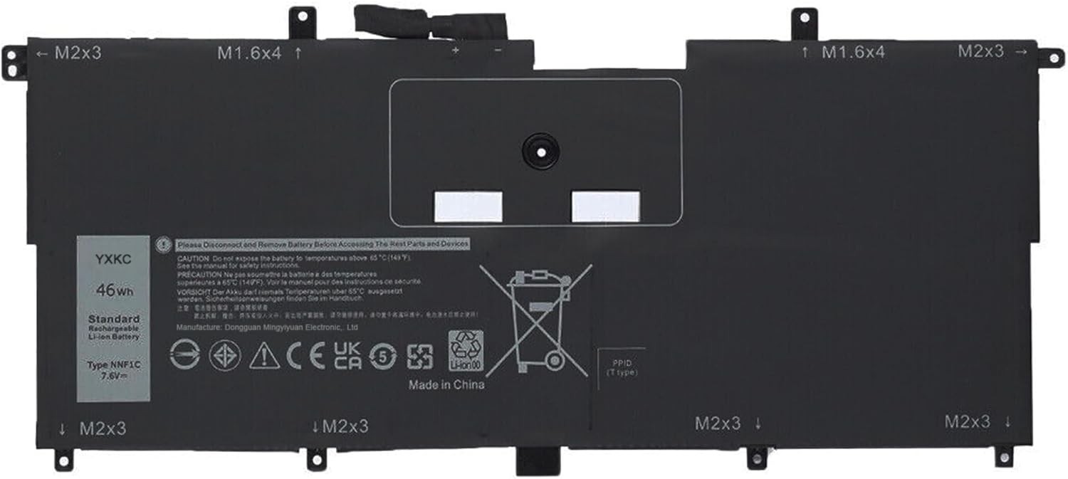 NNF1C Laptop Battery for Dell XPS 13 2 in 1 9365 XPS 13 9365 2 in 1 2017 XPS 13