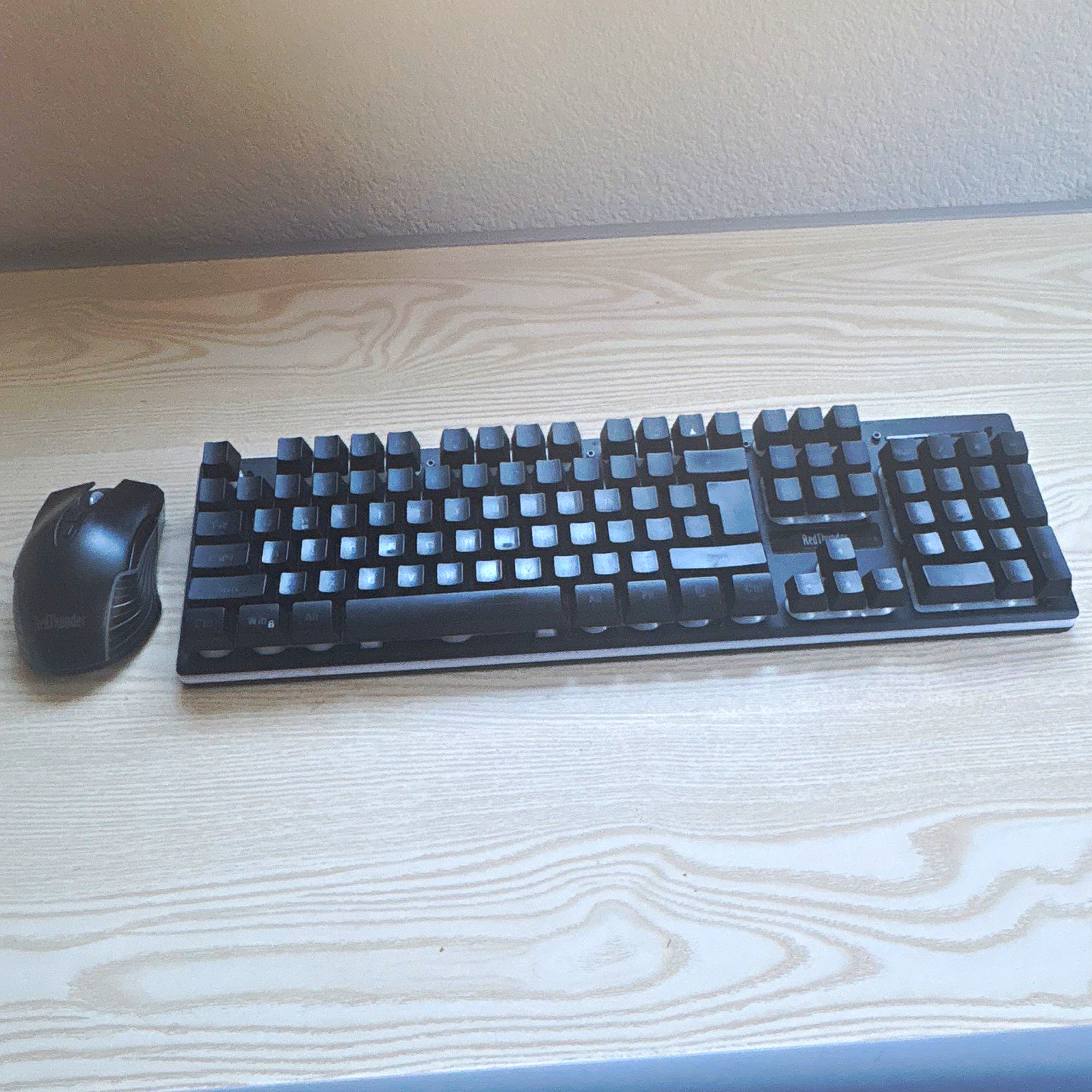 Red Thunder K10 Full-Size Standard Keyboard and Mouse Bundle