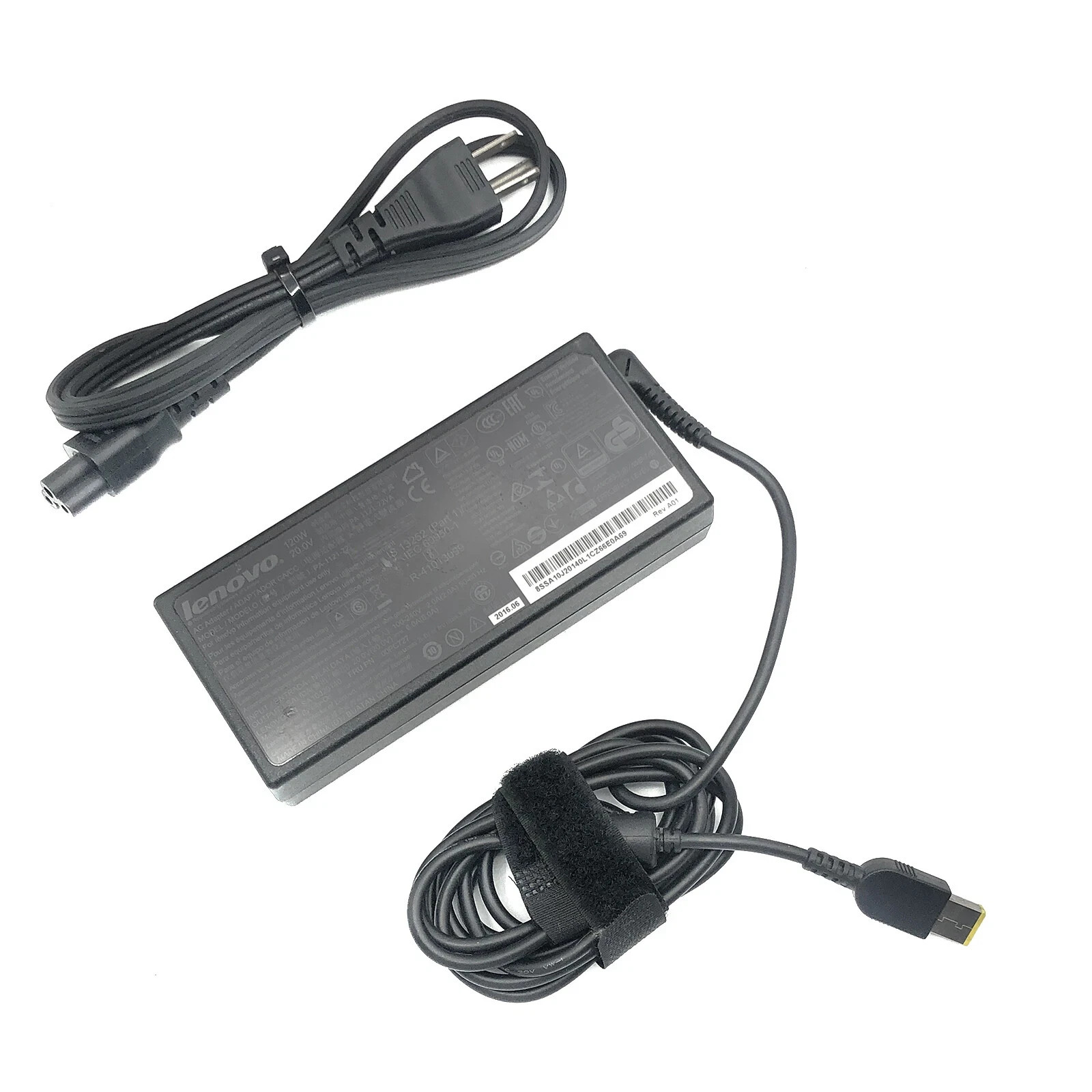 Genuine Lenovo 120W Adapter for Legion IdeaPad Gaming 20V-6.0A Charger Yellow Ti