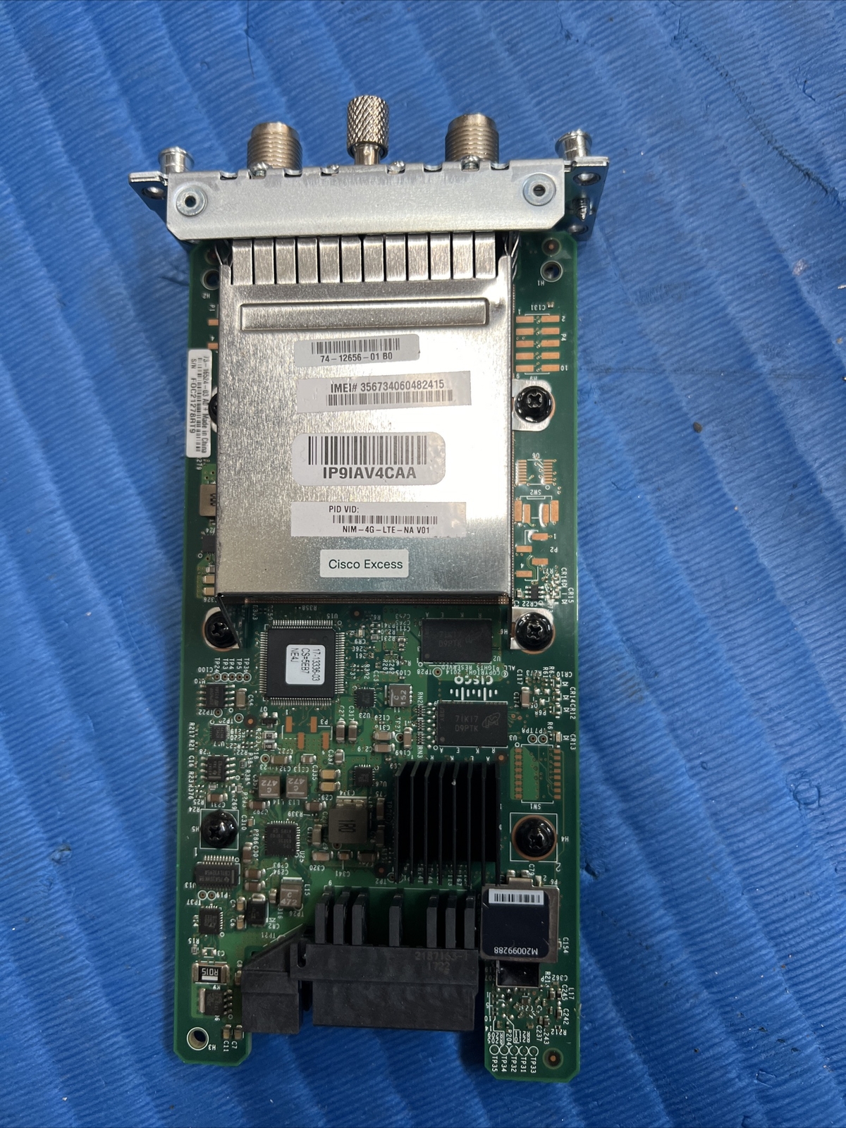 CISCO NIM-4G-LTE-NA 4G LTE Wireless WAN NIM Module