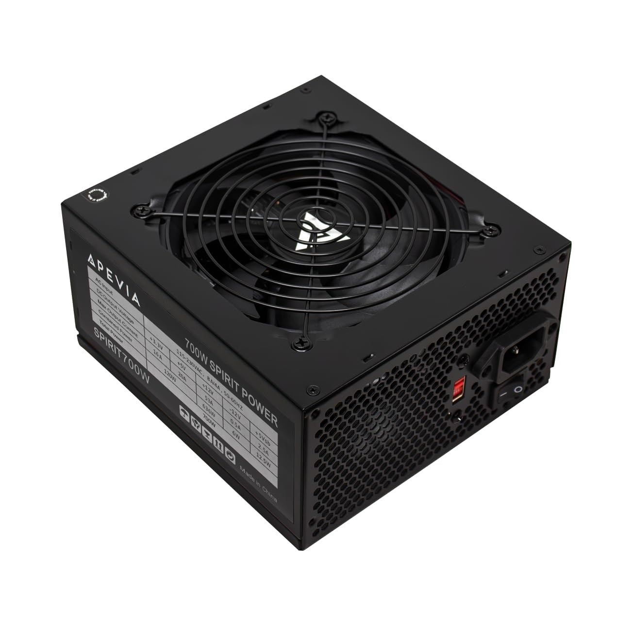 ATX-SP700 Spirit ATX Power Supply with Auto-Thermally Controlled 120mm Fan, 1...