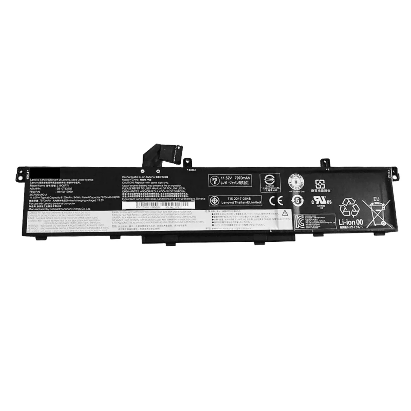 New Genuine 94W L19C6P71 L19L6P71 Battery for Lenovo ThinkPad P15 P17 Gen 1 20SQ