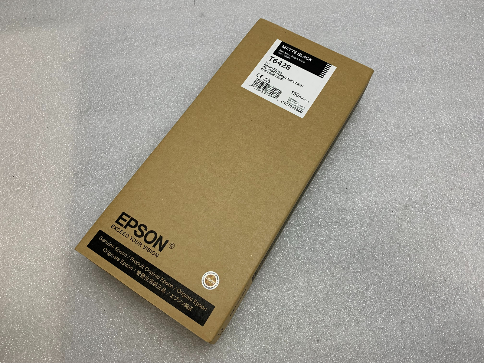Genuine EPSON Stylus Pro T6428 MATTE BLACK 7700/7890 7900/9700 9890 9900 EXP