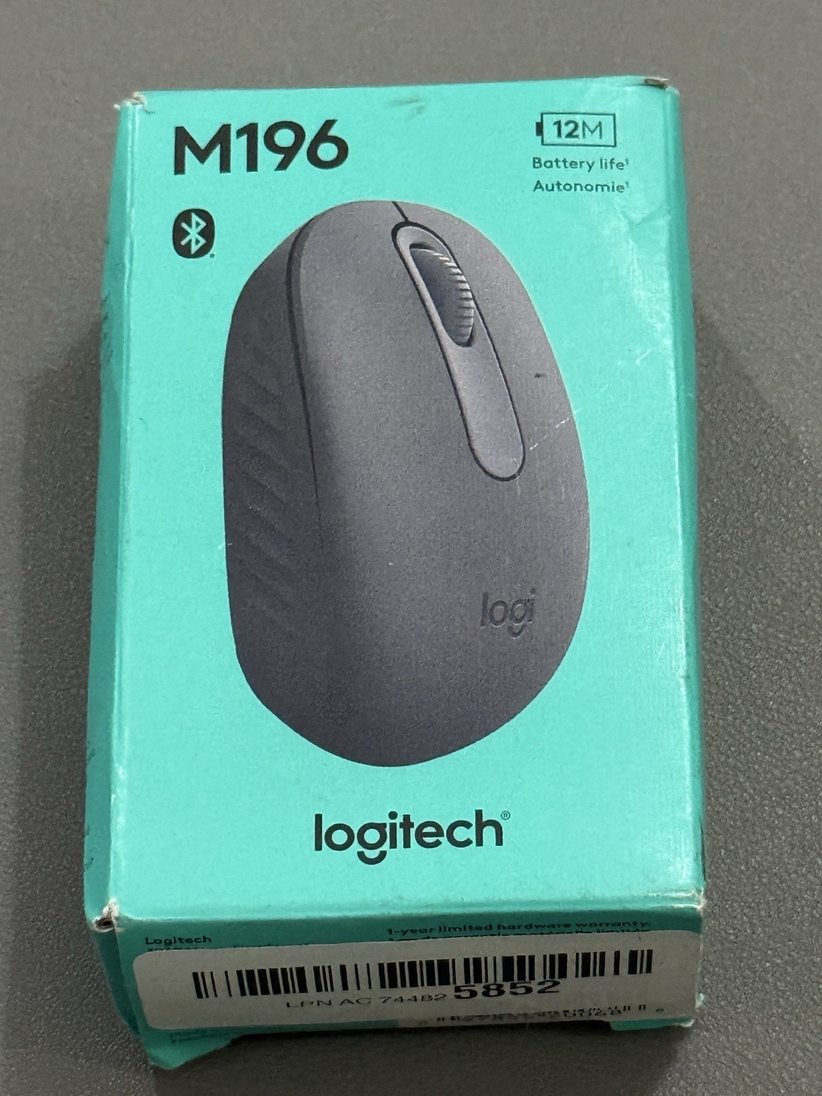 NEW Logitech M196 Bluetooth Wireless Mouse Compact and Portable Mouse