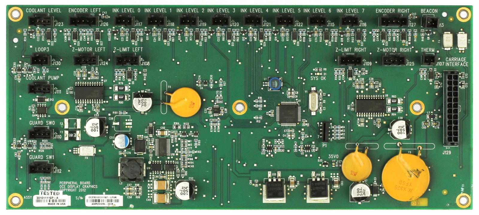 Oce 3010111197-A Peripheral Board