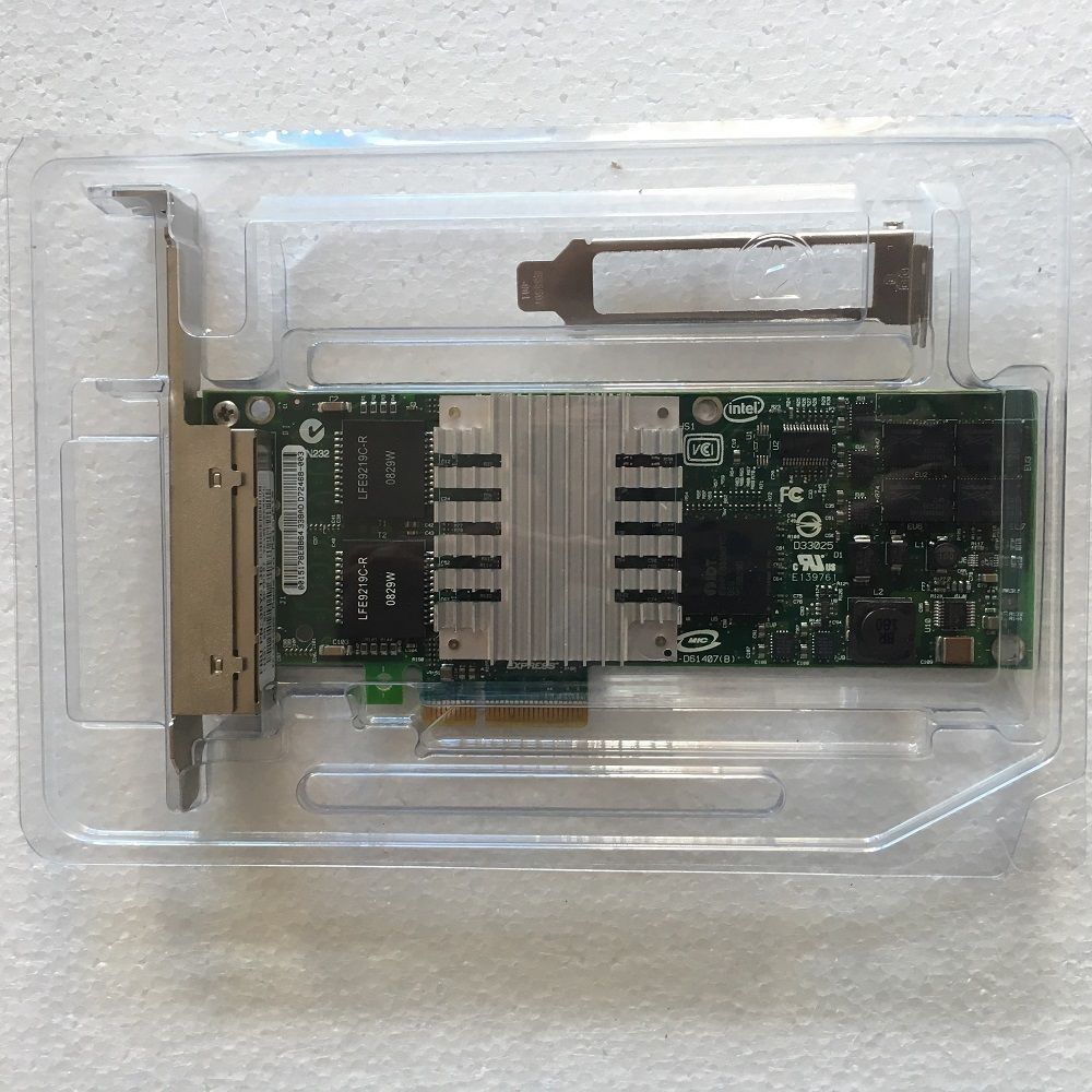 IBM INTEL 39Y6138 EXPI9404PTL PRO/1000 PT QUAD PORT PCIe GIGABIT Server Adapter