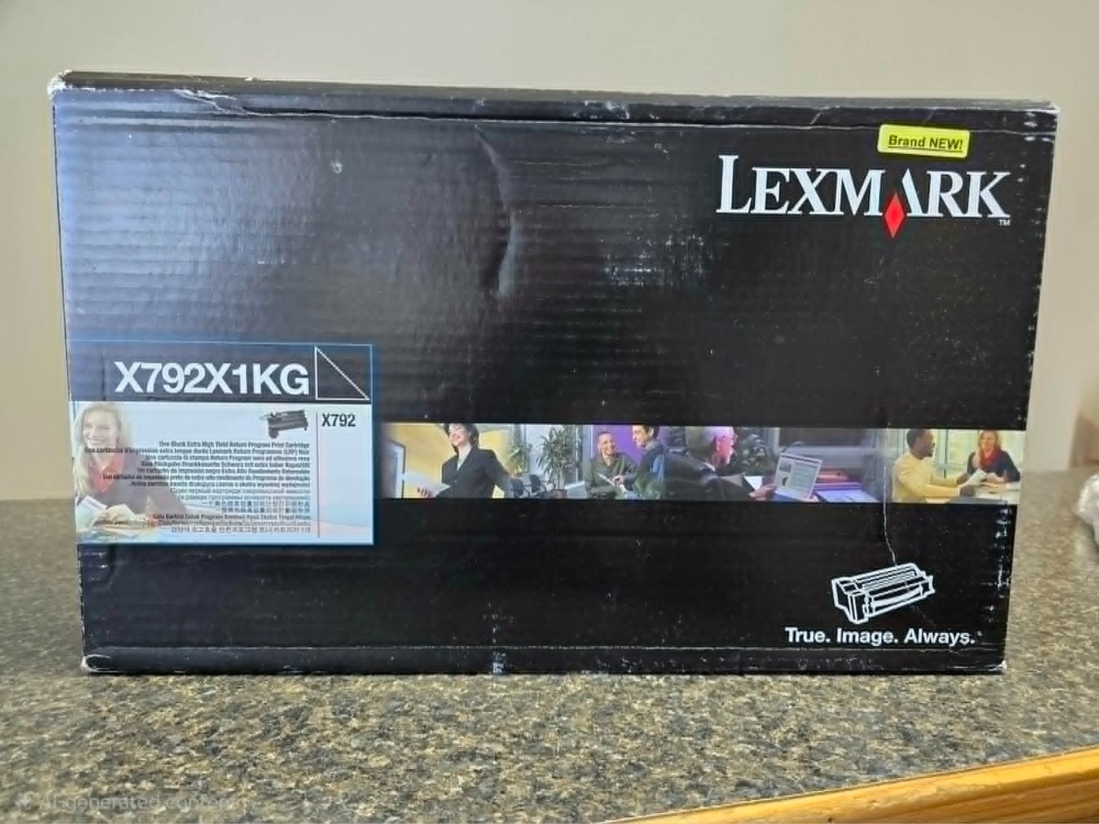 Lexmark X792 Black Toner Cartridge - X792X1KG
