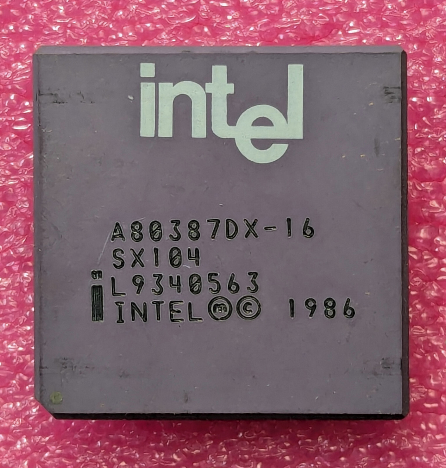 Intel A80387DX-16 FPU Math Co-Processor 16MHz 387DX i387 SX104