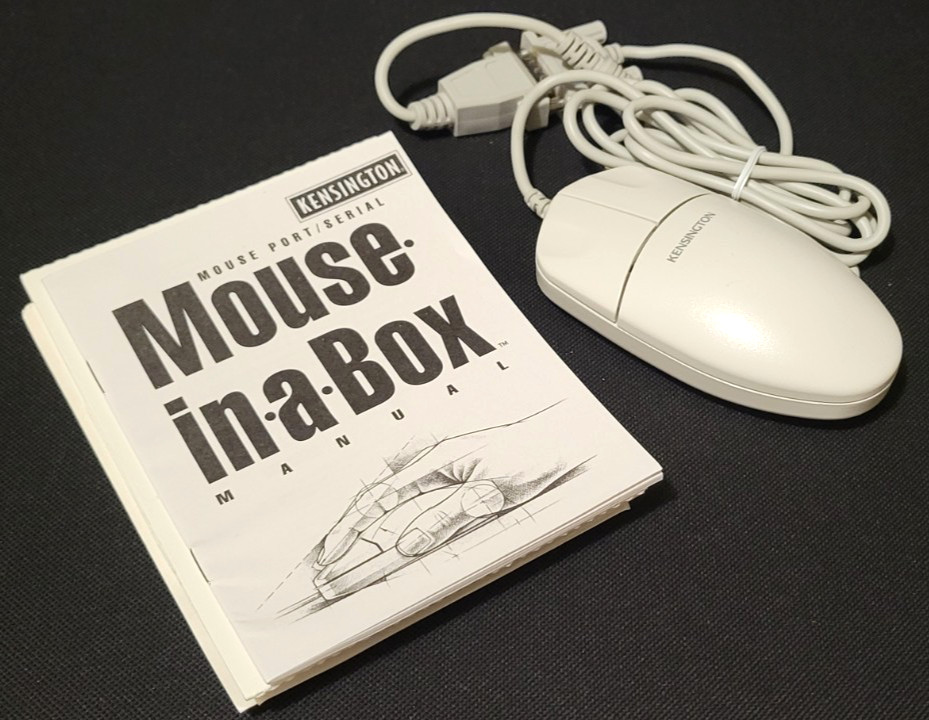 New Vintage Kensington Mouse in a Box Model 64211 Replacement Mouse For PCs
