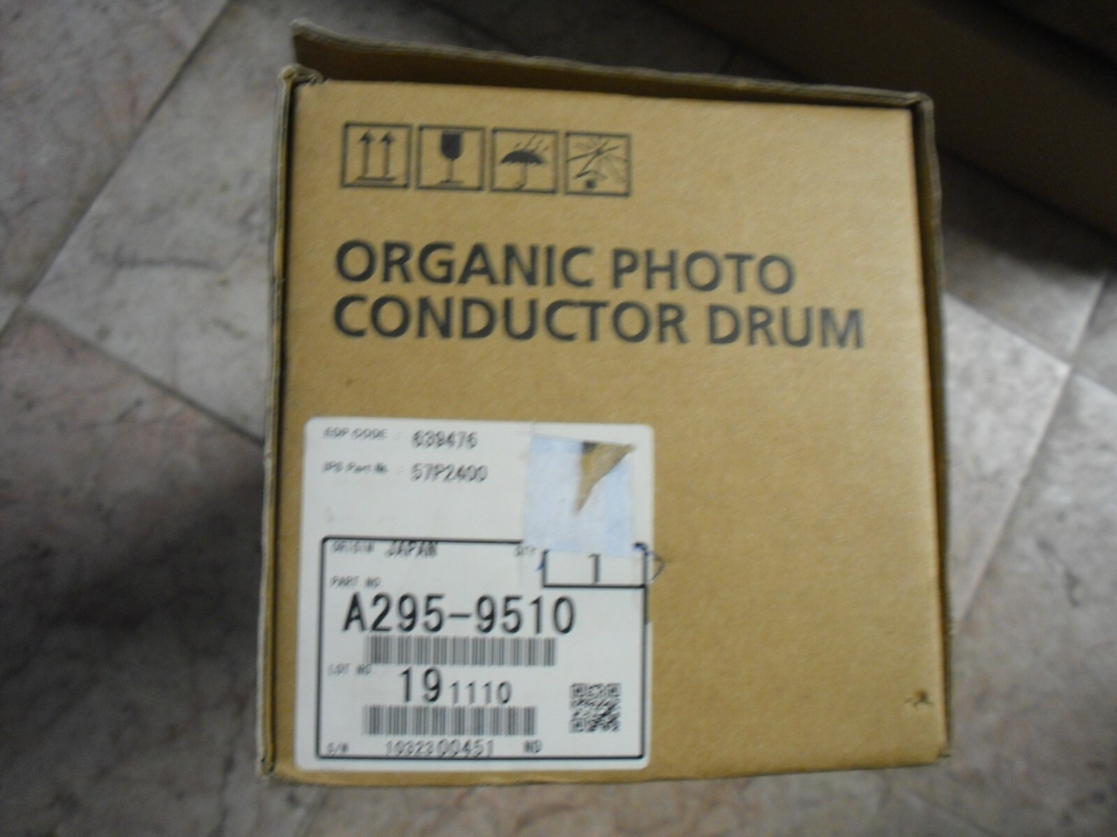 GENUINE Ricoh Aficio 1050 1055 1105 2051 550 650 700 850 Organic Drum A295-9510
