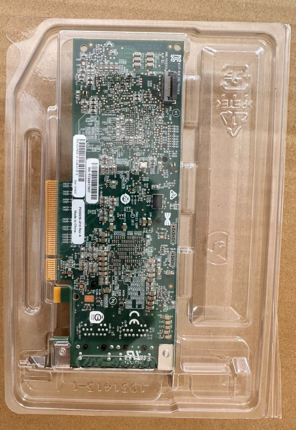 Fujitsu A3C40185854 Oce14102B-NT-F 2 Port 10Gb  P009956-41H Network Low Bracket