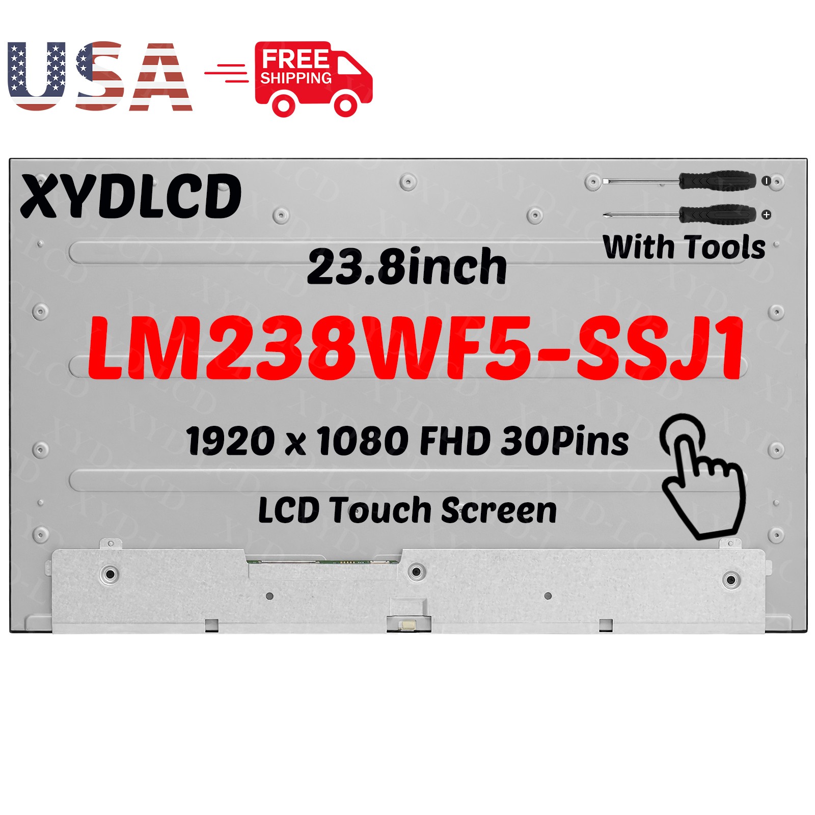 23.8in LM238WF5-SSJ1 for Dell Inspiron AIO 063WG2 DH0HT LCD Touch Screen Display