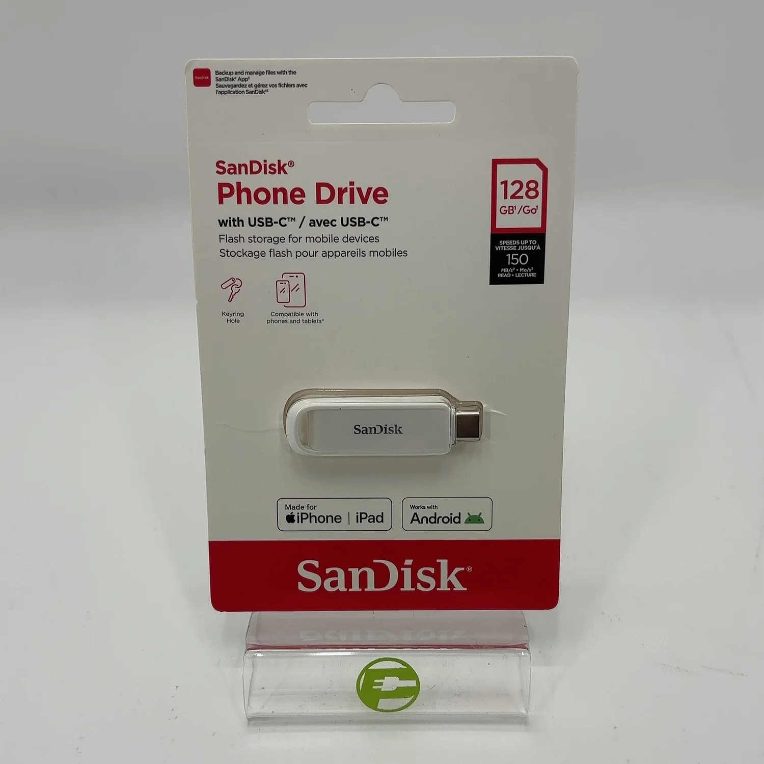 New SanDisk Phone Drive 128GB USB-C Flash Drive