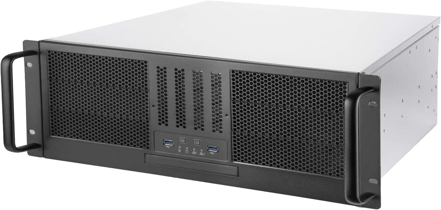 SilverStone Technology RM41-506 4U rackmount Server case with six 5.25"