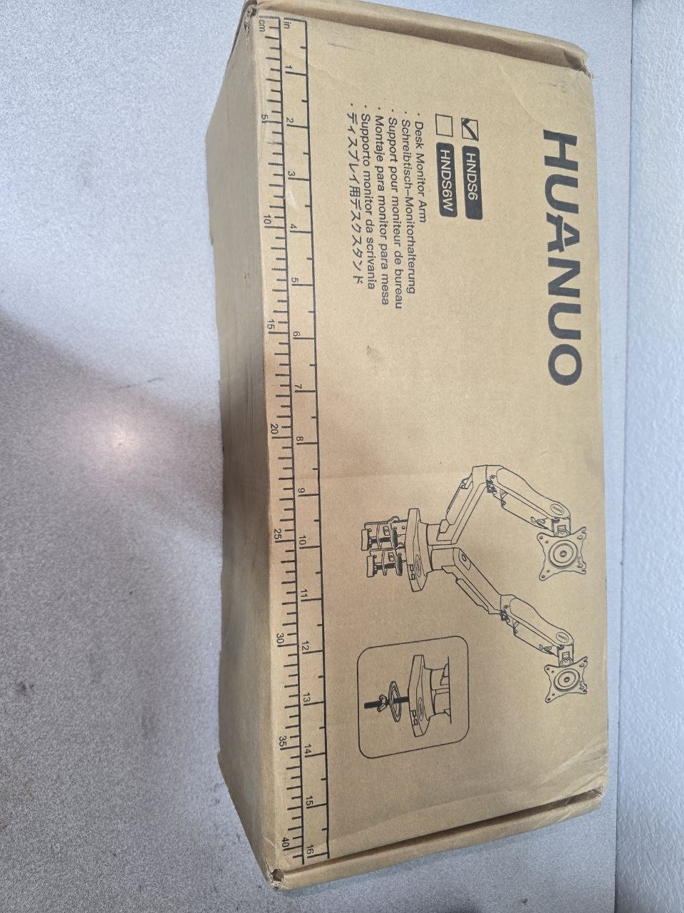 HUANUO Dual Monitor Arm HNDS6 - Open Box