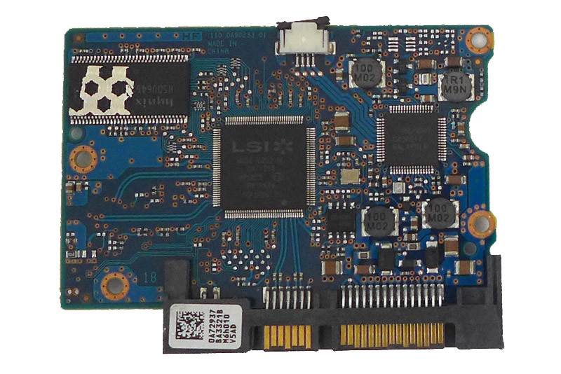 PCB HDS721025CLA382 0A72937 BA3321B P/N: 0F10979 MLC: JPT3BF Hitachi