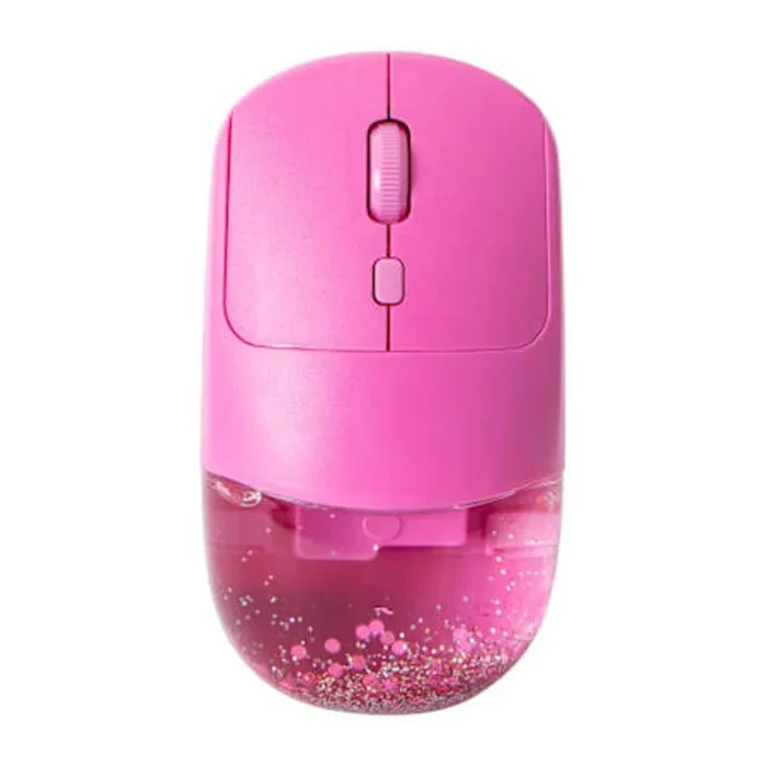 iJoy Water Glitter 2.4G Wireless Mouse USB for PC Mac Windows Cordless Optical