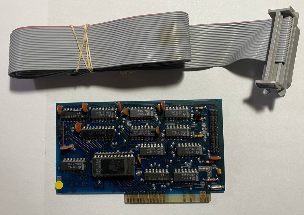✅  ⌘ Apple II II+ Computer Tymac PPC-100 Printer Card w cable , Tested Working