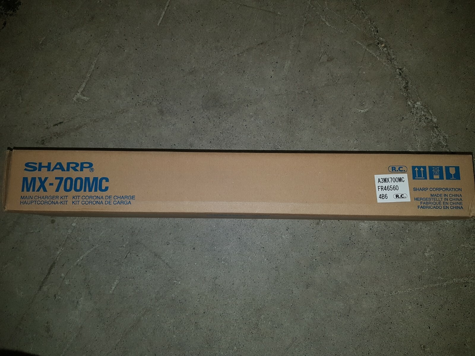 Genuine Sharp MX700MC Main Charger Kit MX-5500 5500N 6200N 7000N BNIB