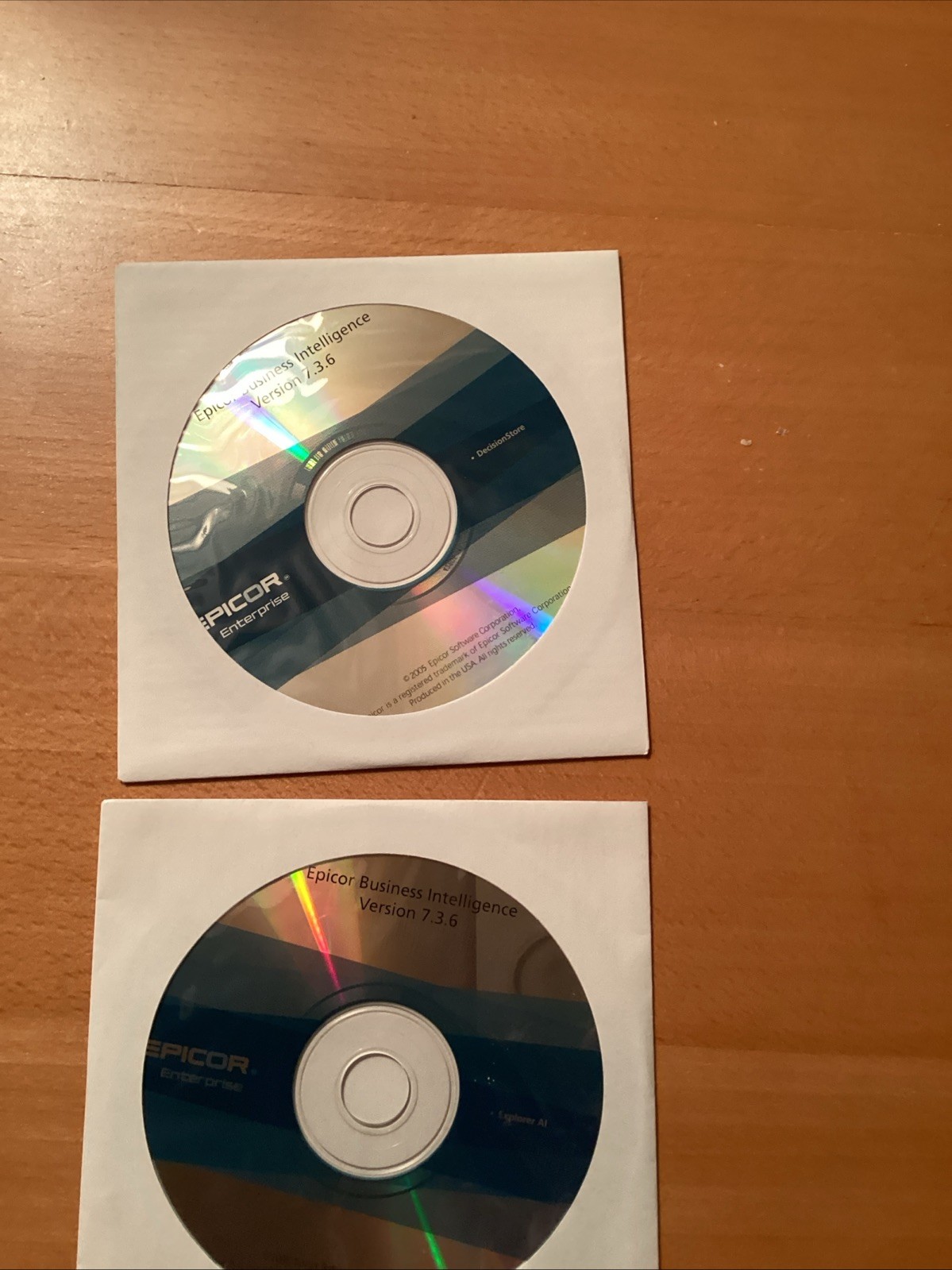 RARE BRAND NEW Epicor Business Intelligence 7.3.6. Explorer AI, DecisionStore.