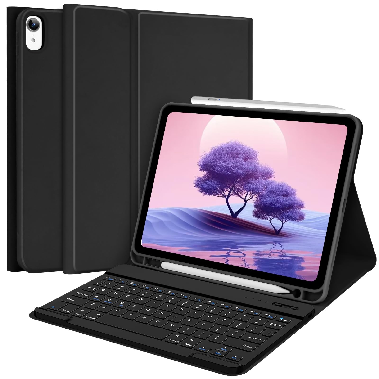 TQQ Keyboard Case for iPad Air 11-inch (M4 2026/M3 2025/M2 2024) & Air 4th/5th
