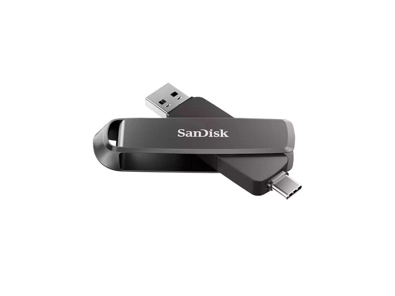 256GB Extreme PRO Dual Drive - Up to 1,000MB/s, USB Type-C, and USB SANDISK