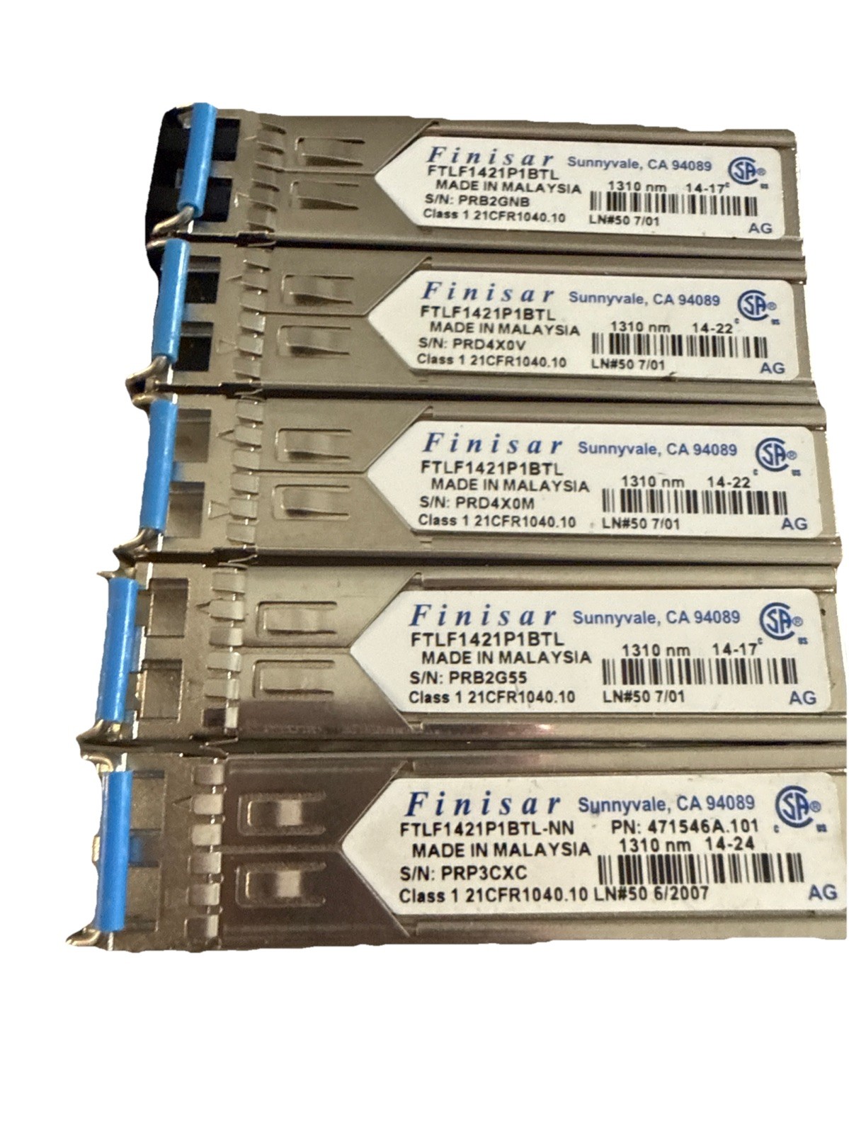 Finisar  FTLF1421P1BTL  Compliant 1310nm