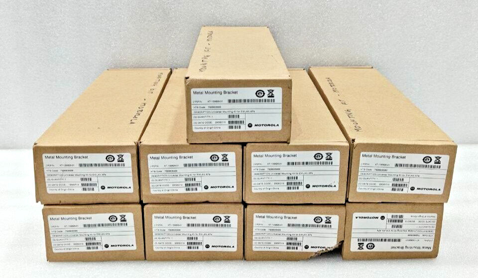 Motorola KT-135628-01 Universal Mounting Bracket for EWLAN AP Lot of 9 Pcs New