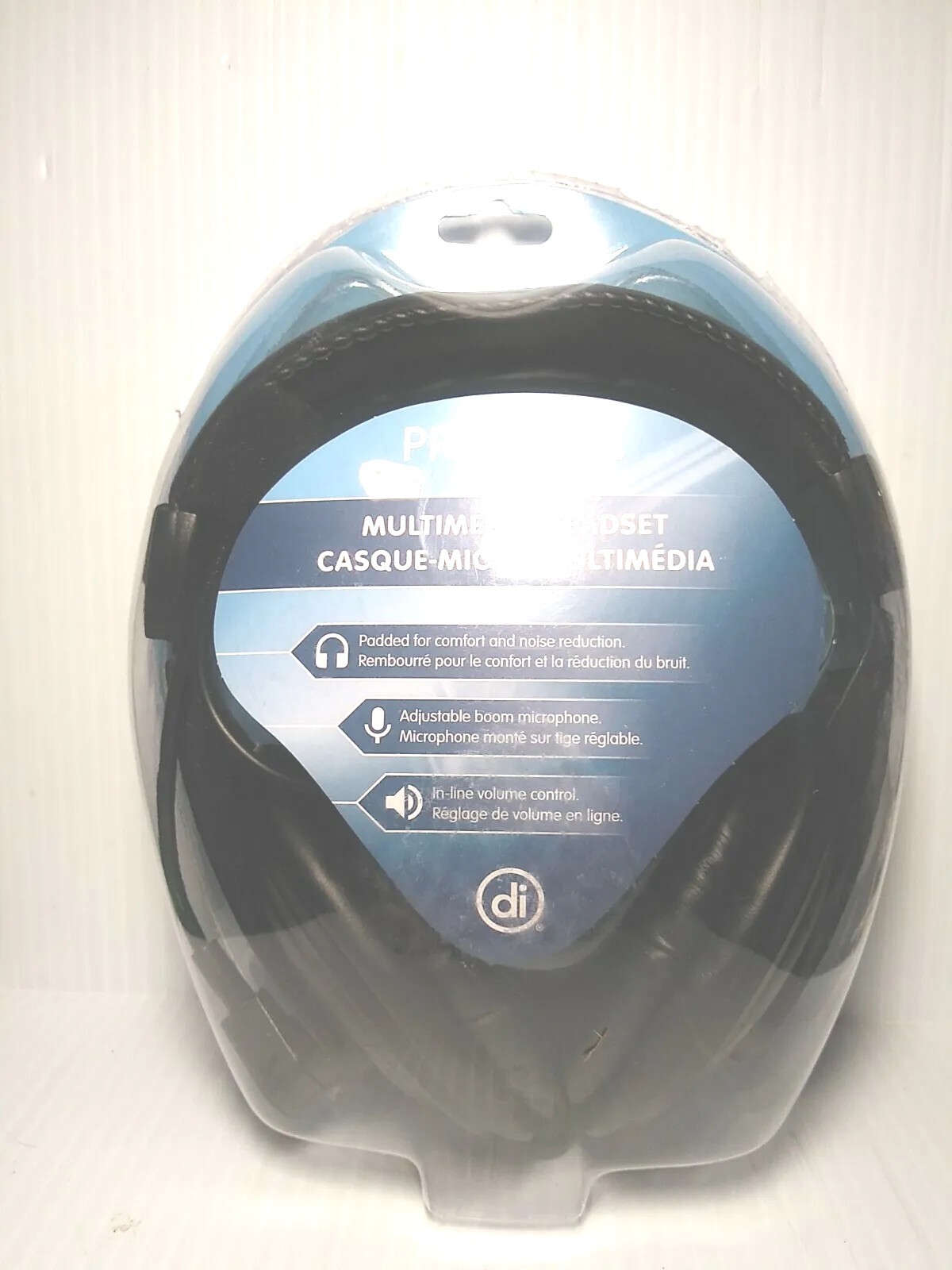 NEW Digital Innovation MM750H Multimedia Headset with Microphone. 3.5mm audio