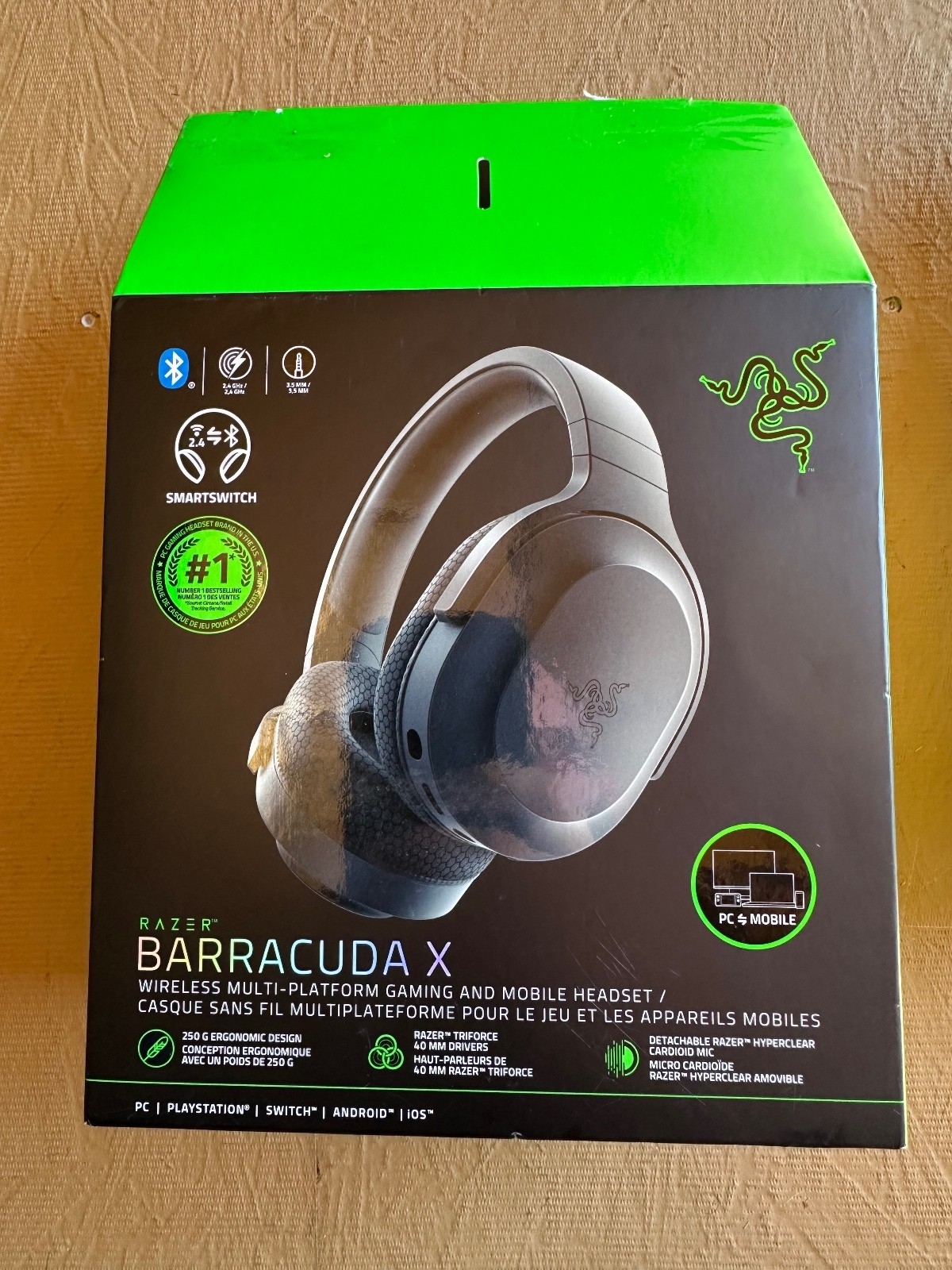 Razer Barracuda X Wireless Multi-Platform Gaming Headset