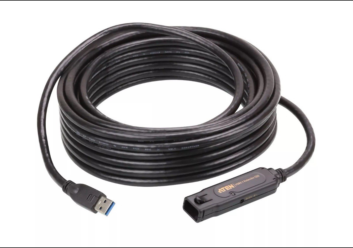 ATEN UE3310 Active USB 3.1 Gen 1 Extender Cable 10m 33ft Booster Repeater M/F