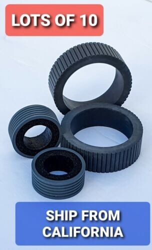 10X Fujitsu fi7160 fi7260 fi7180 Pick Brake Roller PA03670-0001 PA03670-0002