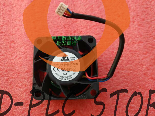 New delta 36*36*28MM FFB03612EHN DC12V 0.75A 3.6CM 4 line PWM fan