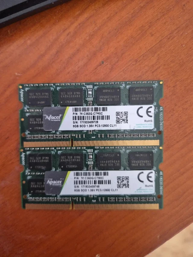 16GB 2X 8GB Memory for Apple iMac 27" A1419 Mid Late 2015 DDR3 PC3L-12800S RAM