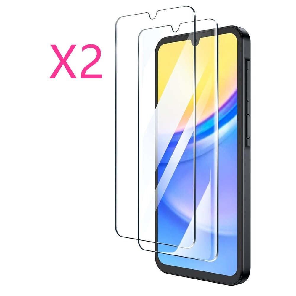 2-PACK For Samsung Galaxy A37 5G High Quality Tempered Glass Screen Protector