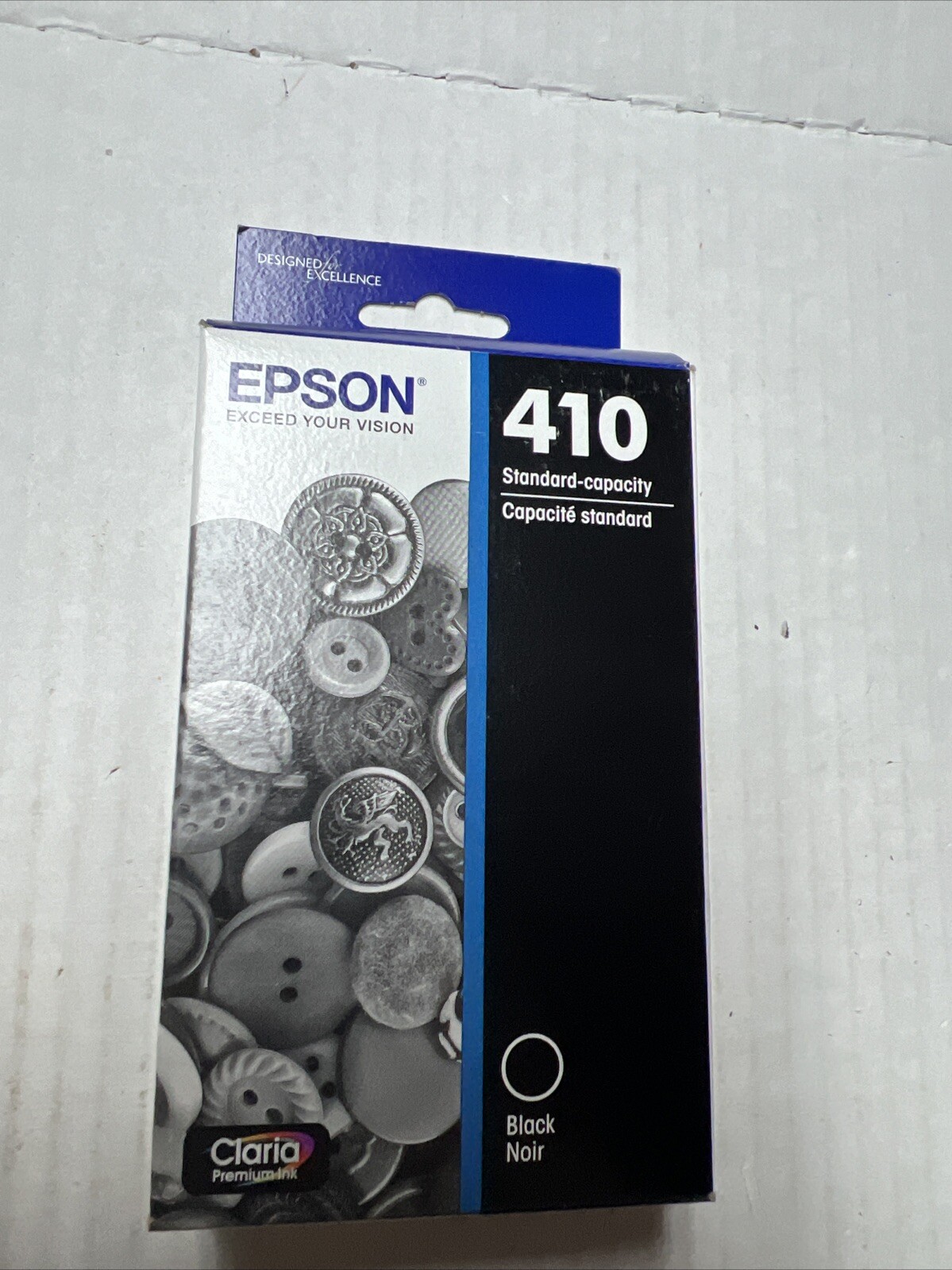 Genuine Epson 410 T410120 Black Ink Cartridge NEW OEM Exp 10/2022