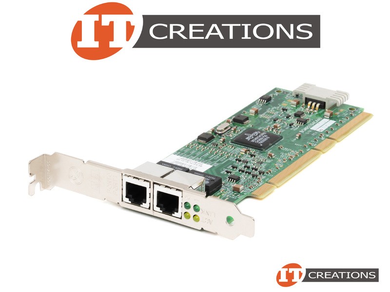 LOT OF 4 IBM NETXTREME 1000T NIC 1GBASE-T DUAL ORT CI-X 64 BIT 133MHZ P