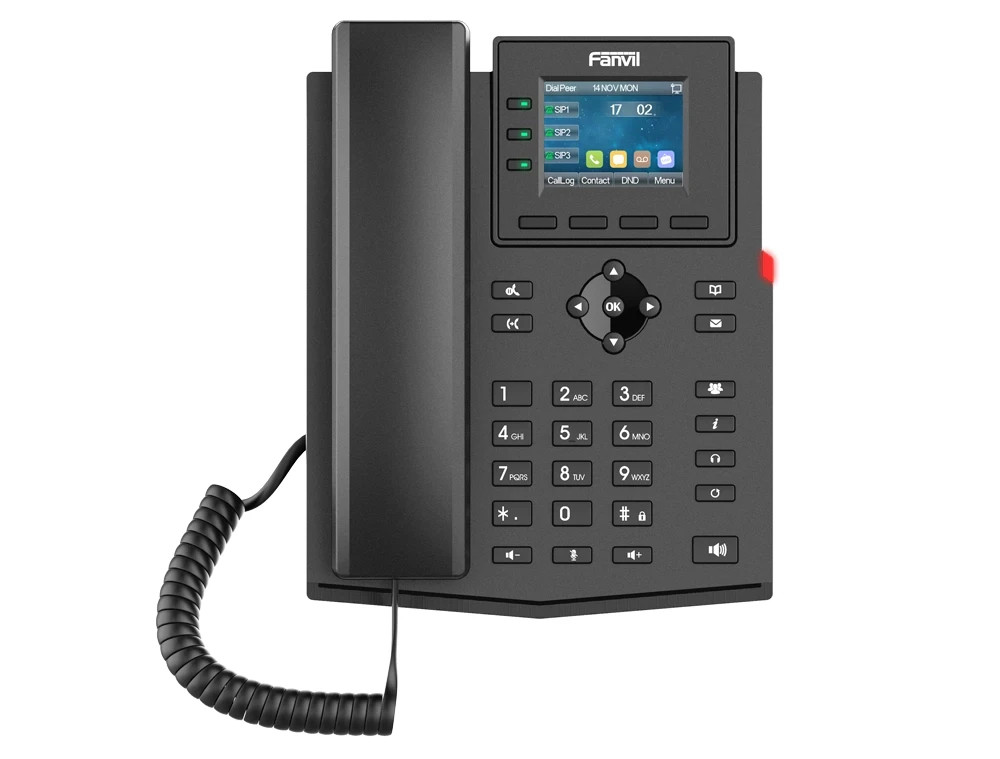 Fanvil X303W 2.4-inch 320x240 color LCD screen Build in 2.4G/5G Wi-Fi