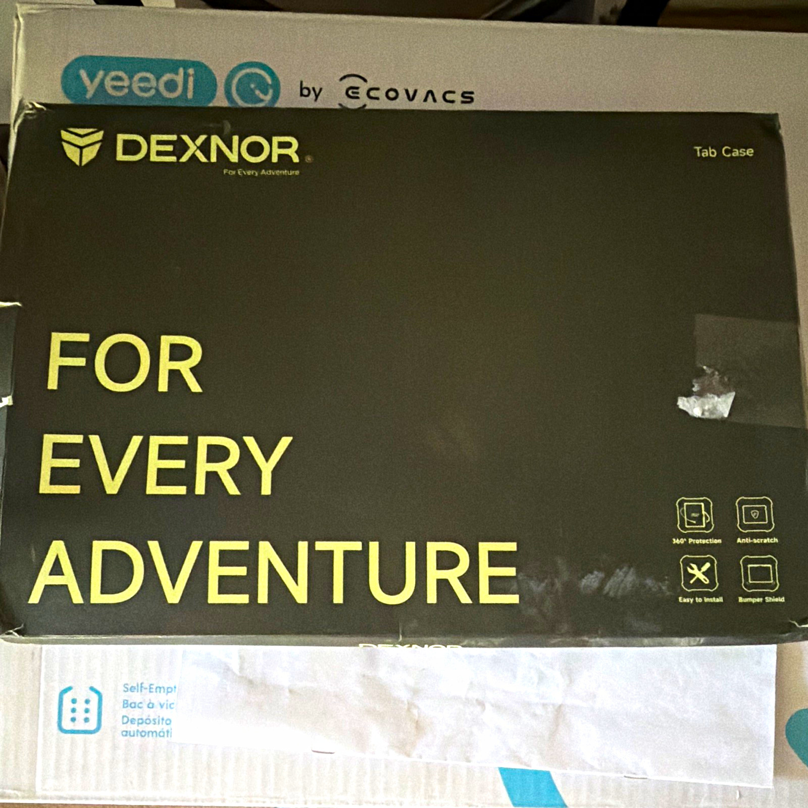 Dexnor Rugged Tab Case for Tablet Black 360° Protection Anti-scratch Bumper