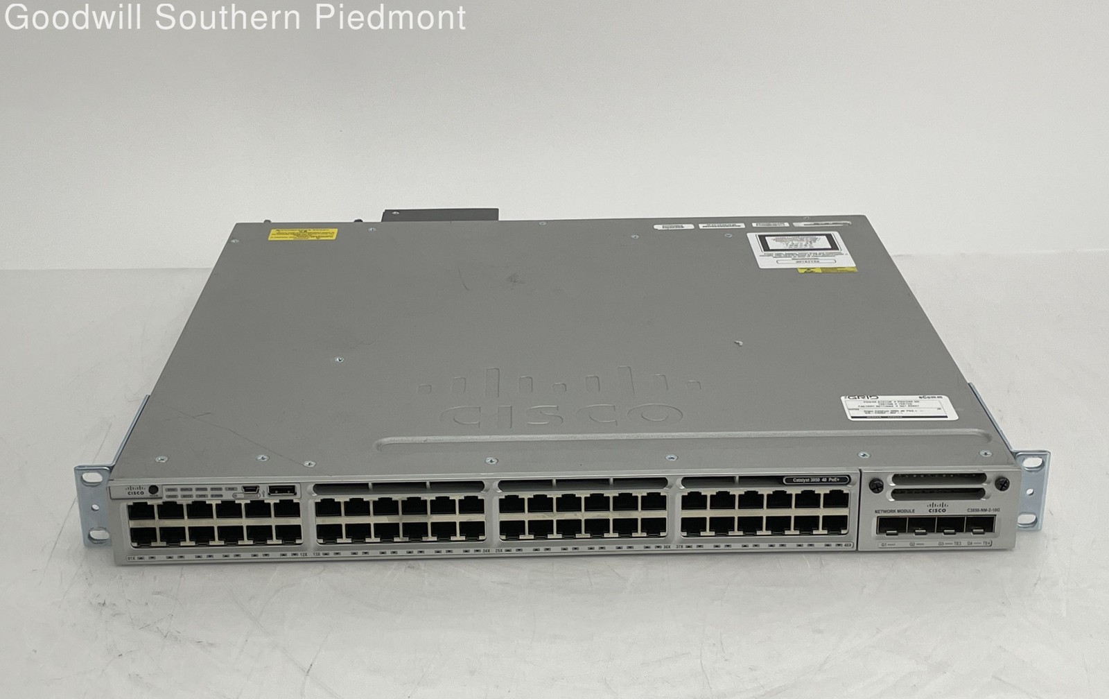 Cisco Catalyst 3850 48 POE+ – WS-C3850-48F-L network switch - Tested