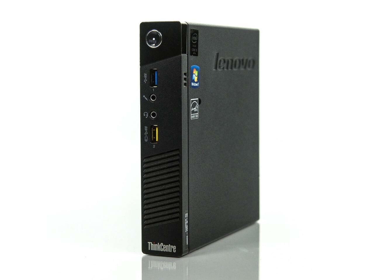 Lenovo ThinkCentre M73 Tiny Desktop Intel i7 4765T 8GB 256gb SSD W10P - Good