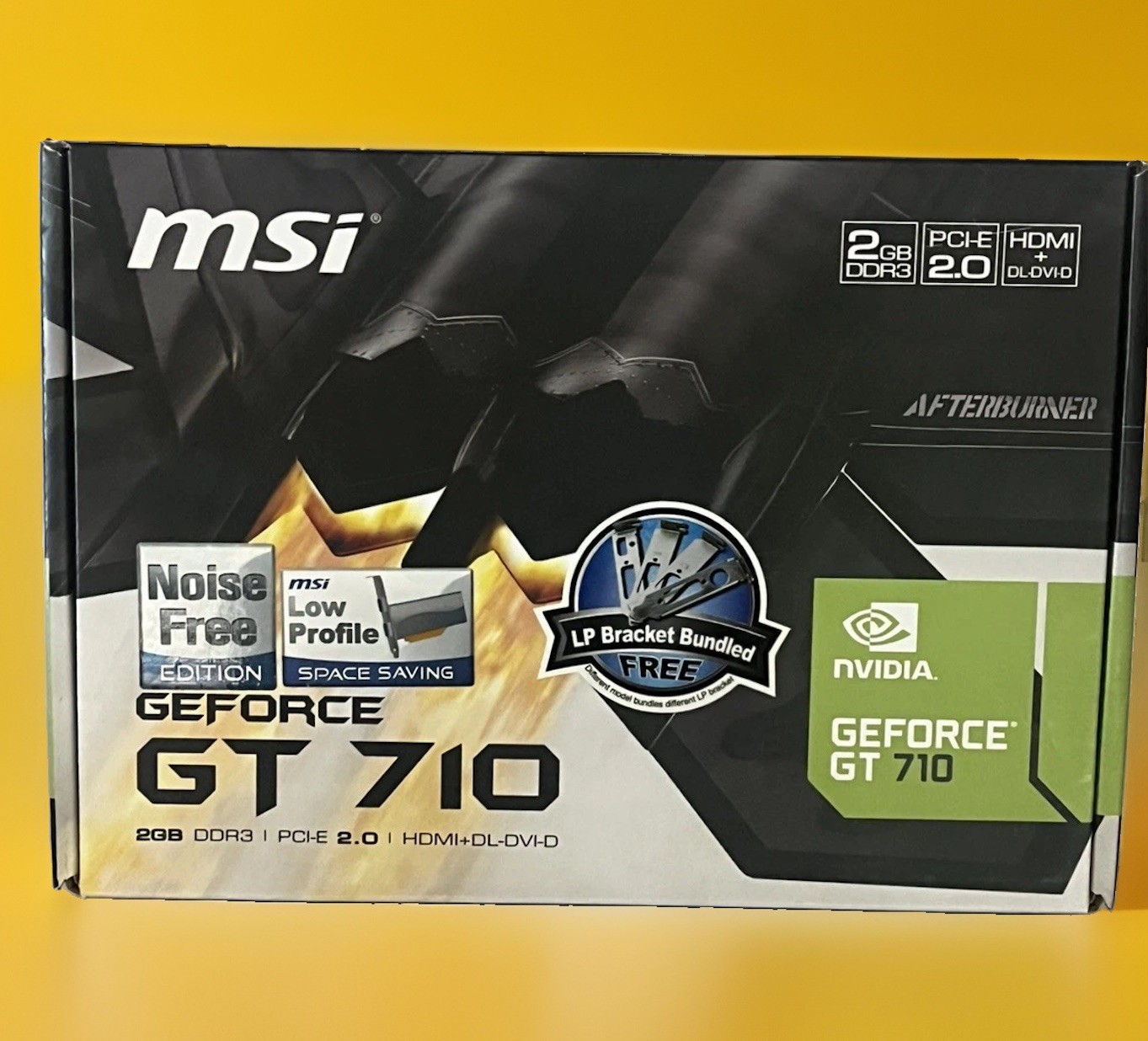 MSI Gaming GeForce GT 710 2GB GDRR3 64-bit HDCP Support DirectX 12