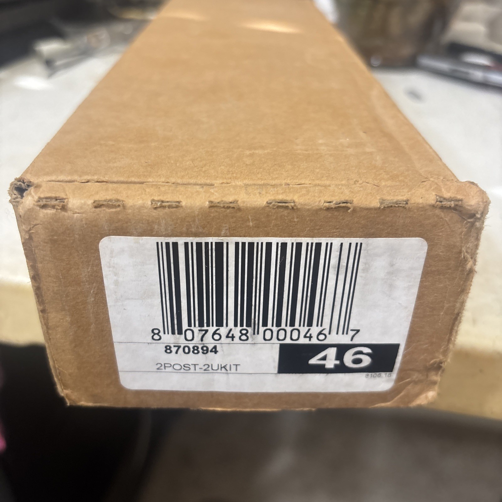 RackSolutions 870984 2POST-2UKIT 2U HP Compaq 2 Post Rack Bracket Kit NEW
