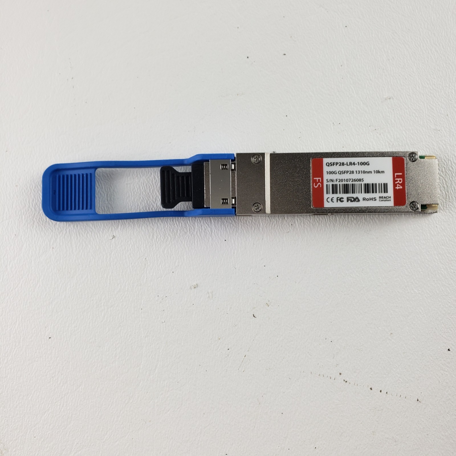 FS QSFP-100G-LR4-S Cisco Compatible 100GBASE-LR4 QSFP28 Transceiver Module