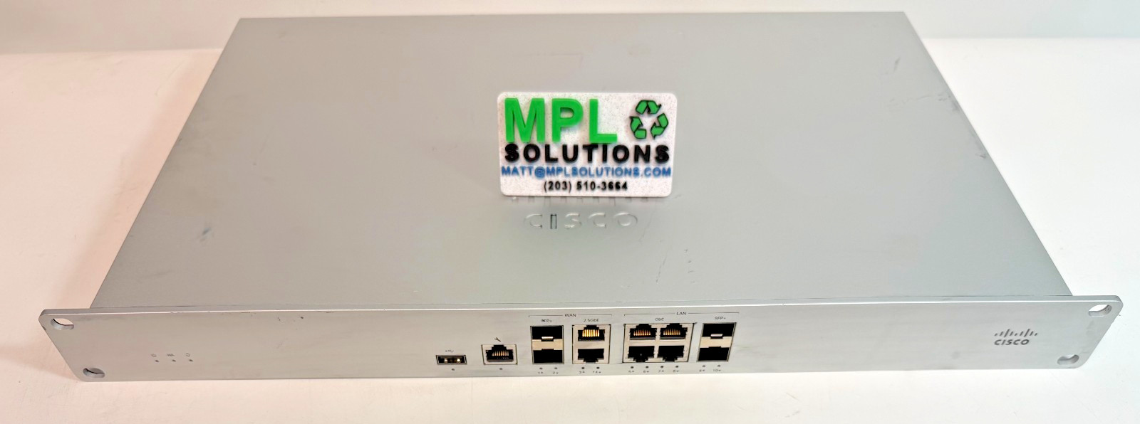Cisco Meraki MX95-HW Cloud Managed Security Appliance/Firewall CLAIMED - AS-IS