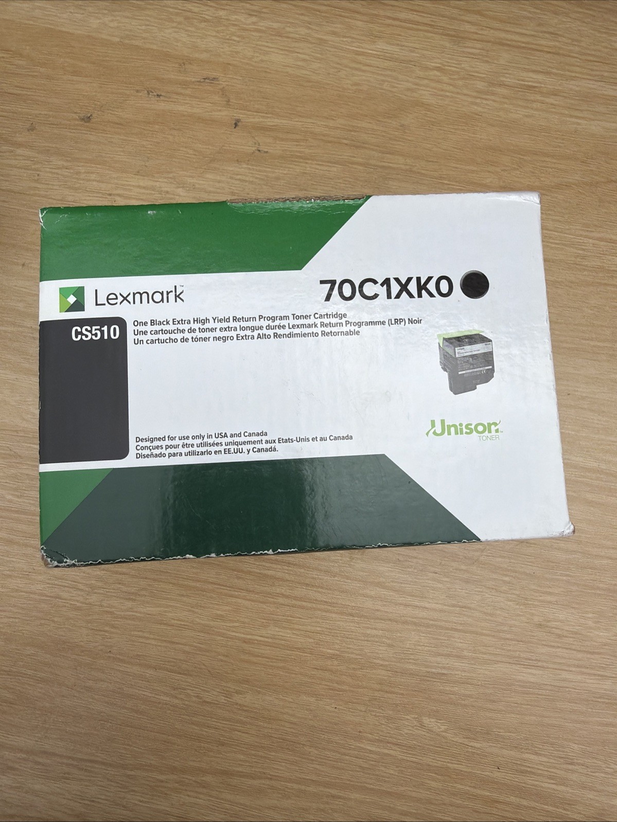 Lexmark 70C1HK0 Black High Yield Toner