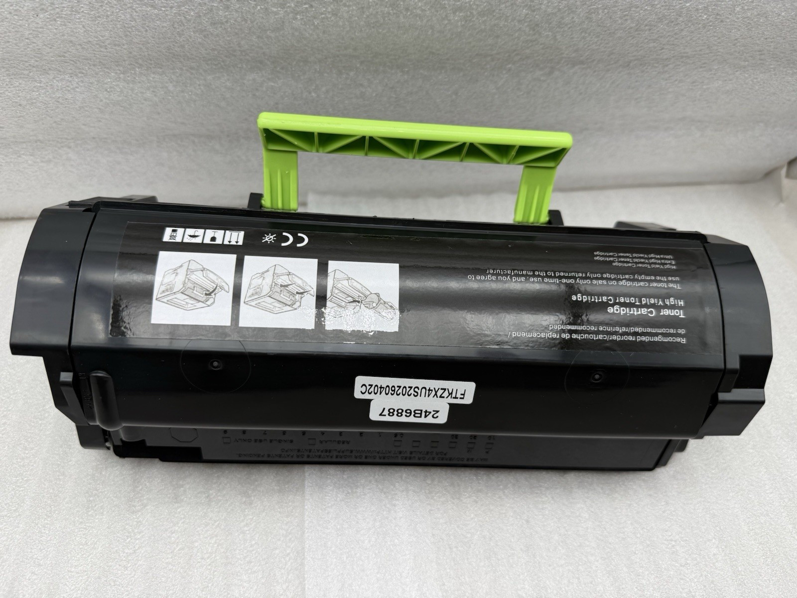 24B6887 High Yield Black Toner Cartridge Compatible for Lexmark  XM3250 M3250...