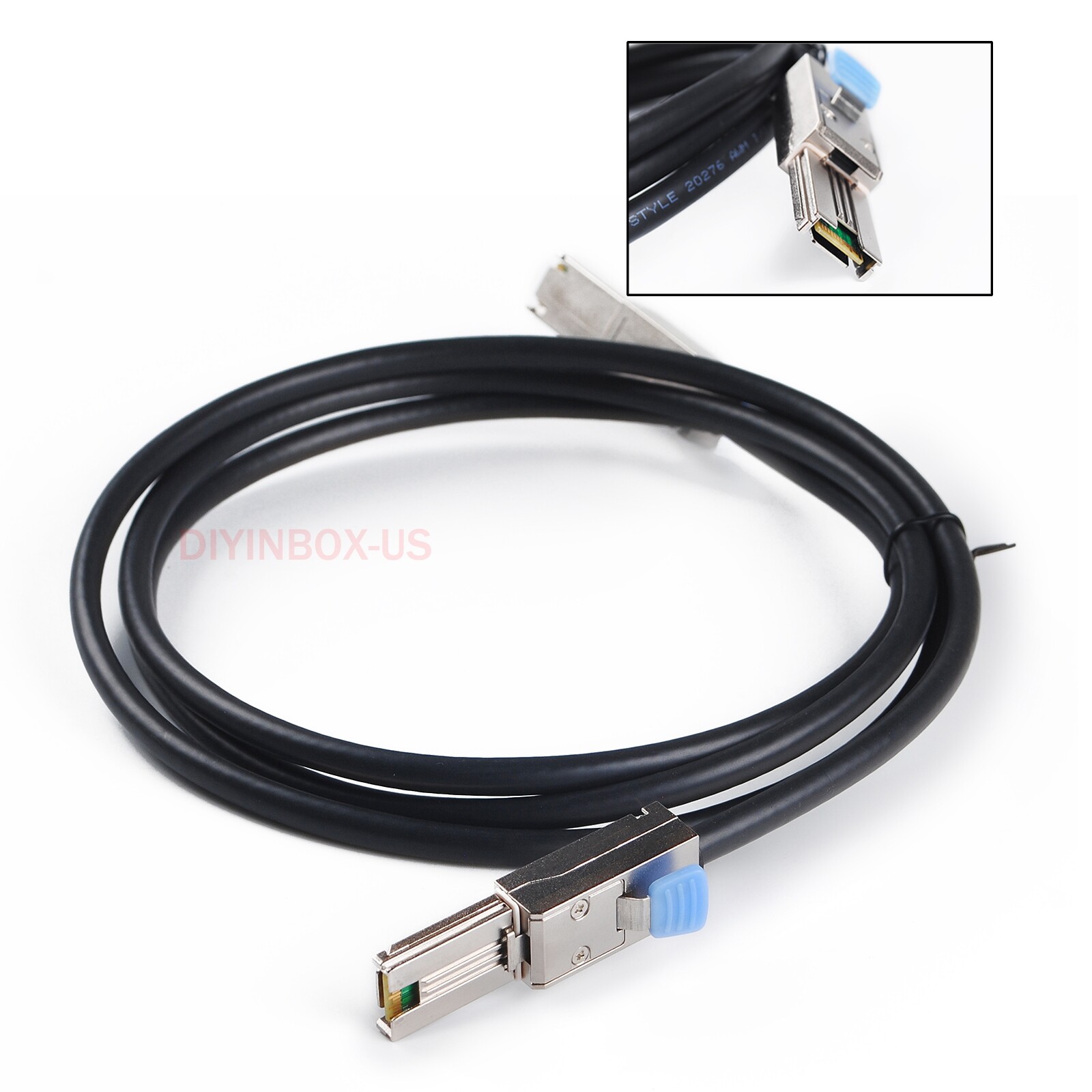 Best quality Mini SFF-8088 to SFF-8088 Mini SAS to SAS Cable 1M External 3.3FT