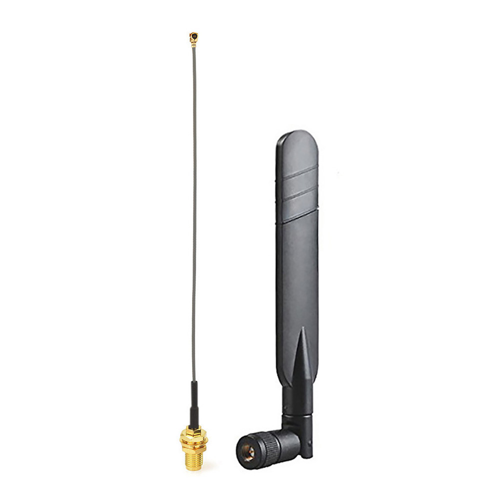 5dB 868MHz 915MHz 2.4GHz LoRa Z-Wave Zigbee Antenna Kit U.FL 15cm for Smart Home
